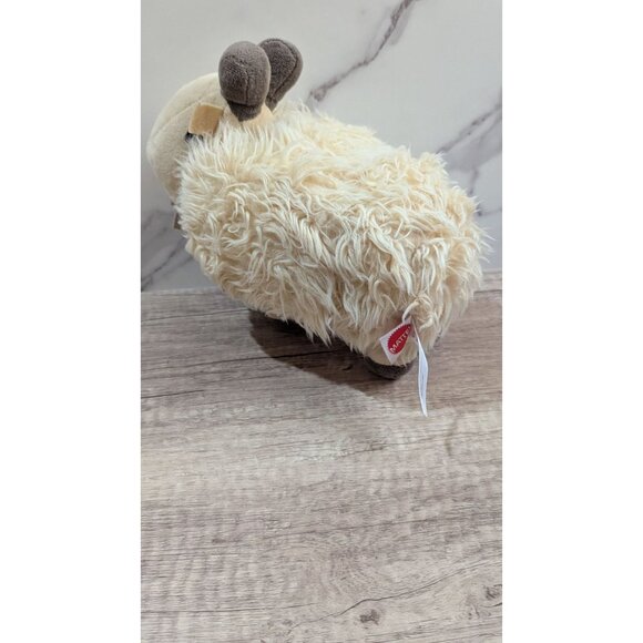 Mattel Minecraft Goat Plush Toy 9" Beige & Brown Stuffed Animal - Picture 3 of 11